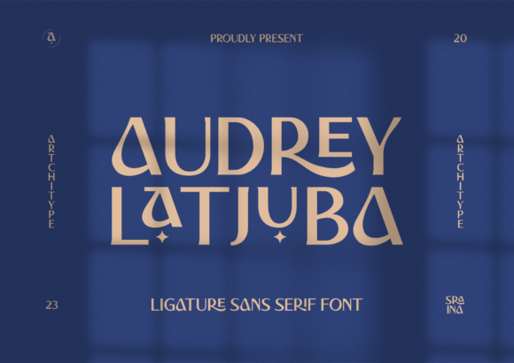 Audrey Latjuba: A Classy Display Font