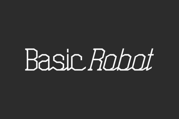 Basic Robot Font for Web Design