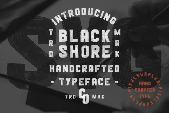 Blackshore: A Bold Font for Business Branding