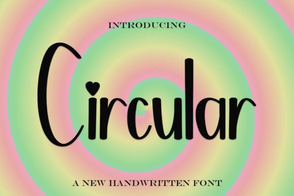 Circular Font for Business Branding