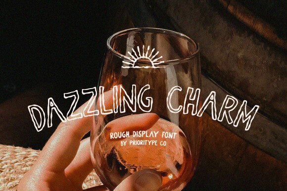 Dazzling Charm Font for Web Design