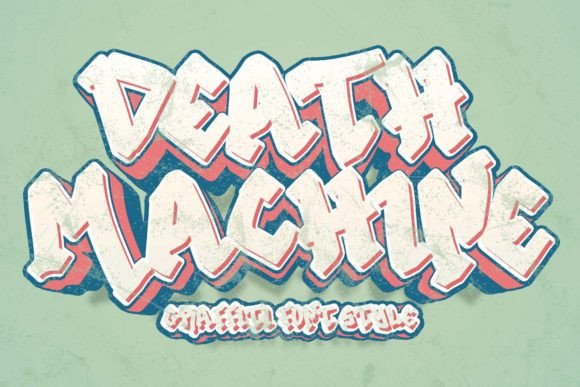Death Machine Font for Bold Branding