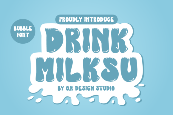 Drink Milksu Font Review