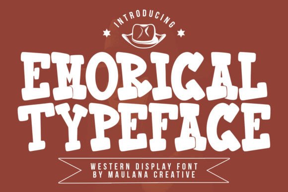 Emorical: A Bold Display Font