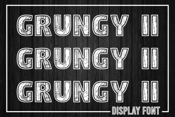 Grungy I I Font for Creative Makers
