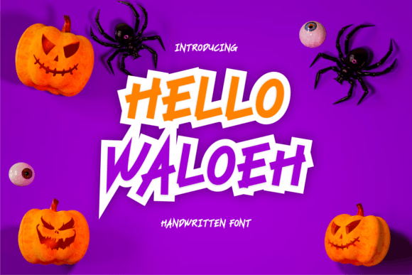 Hello Waloeh Font for Creative Makers
