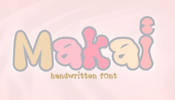 Makai Font: Creative Display Type for Crafters