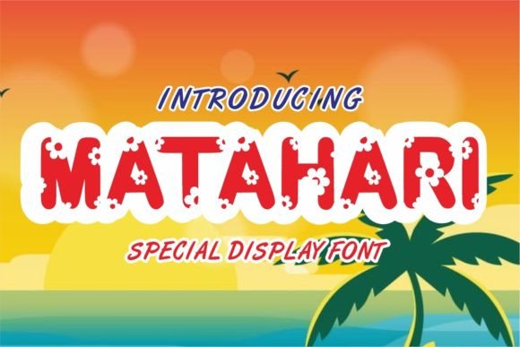 Matahari Font for Business Branding