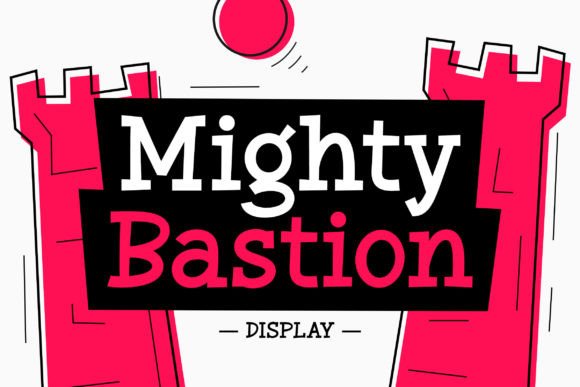 Mighty Bastion Font for Web Design