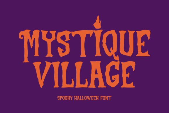 Mystique Village Font for Creative Brands