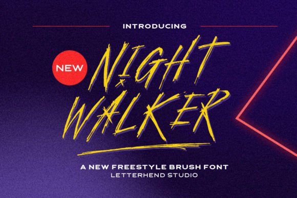 Night Walker Font Review