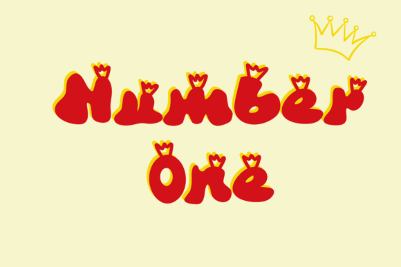 Number One Font Review