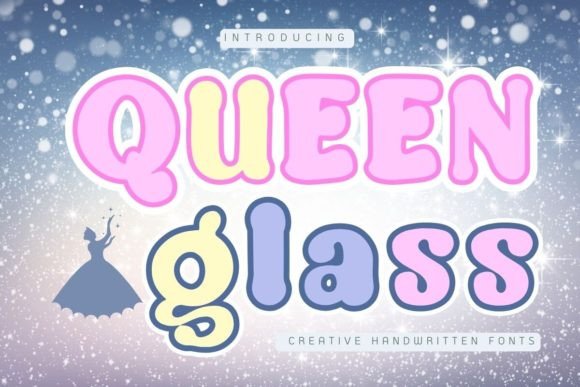 Queen Glass Font for Bold Campaigns