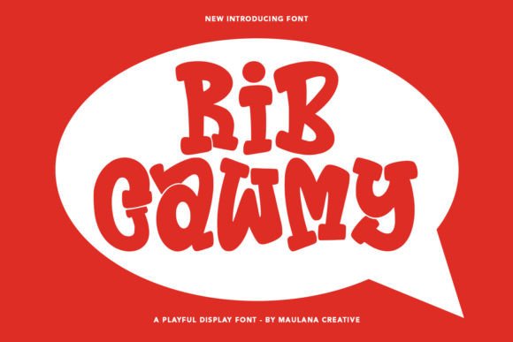 Rib Cawmy Font for Creative Business