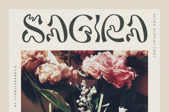 Sagira: Retro Display Font