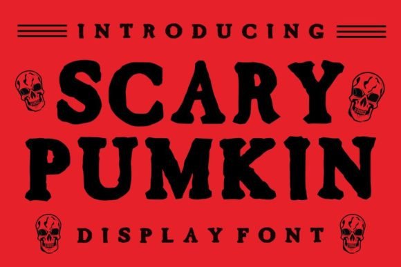 Scary Pumkin Font