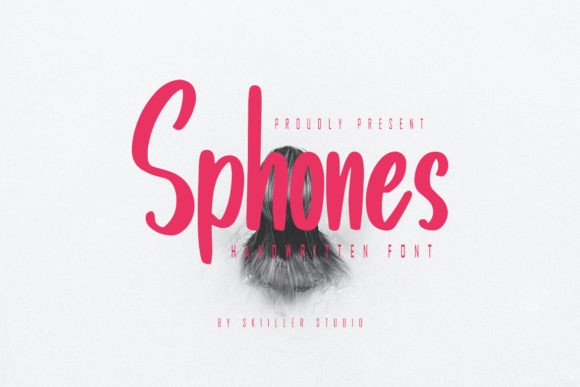 Sphones Font for Creative Projects