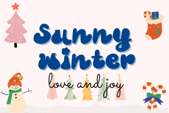 Sunny Winter Font for Creative Projects