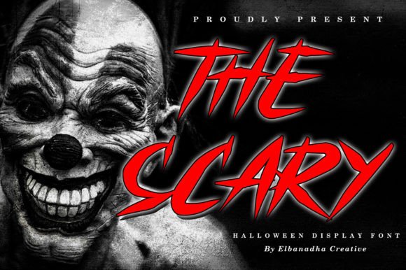 The Scary: A Bold Display Font for Creative Projects