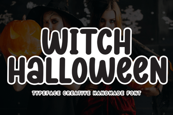 Witch Halloween Font for Web Design